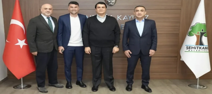 2 Yılmaz Şehitkamil'de buluşup spor konuştu