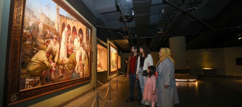 25 Aralık Panorama Müzesi’nin 1 milyonuncu ziyaretçisi minik Elisa oldu