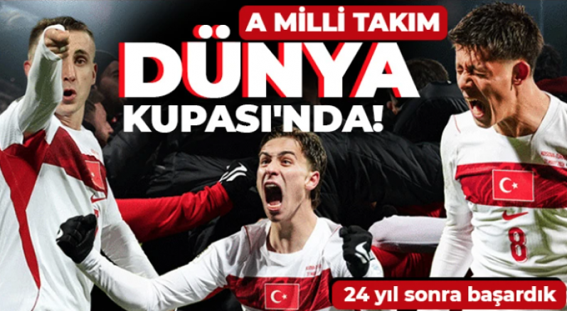 A Milli Takım Dünya Kupası'nda!