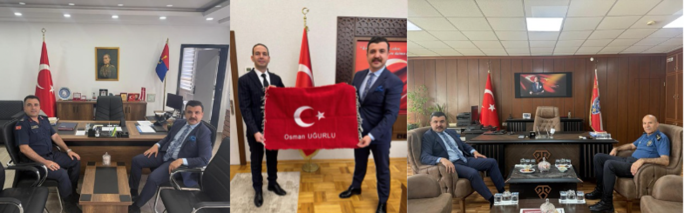 Adalet Komisyonu Başkanı Çatlı’dan iade-i ziyaretler