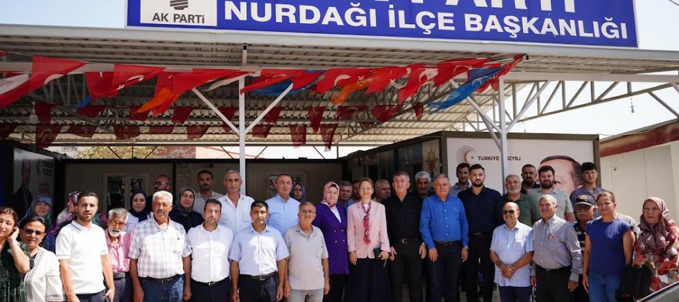 AK PARTİ MİLLETVEKİLİ DERYA BAKBAK NURDAĞI'DA