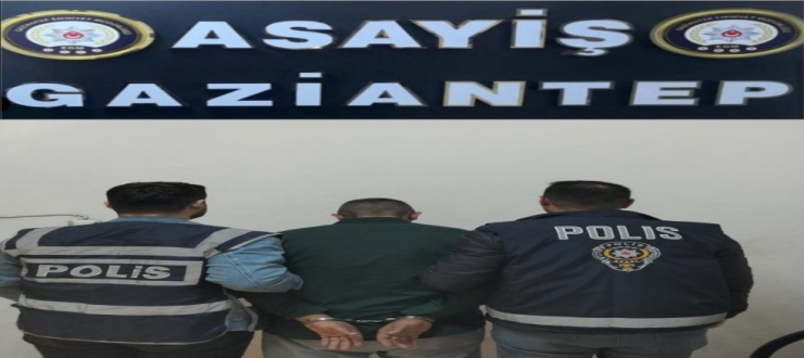 Asayiş Şube Müdürlüğü’nden 30 Yıl Hapis Cezalı Şüpheli Operasyonu