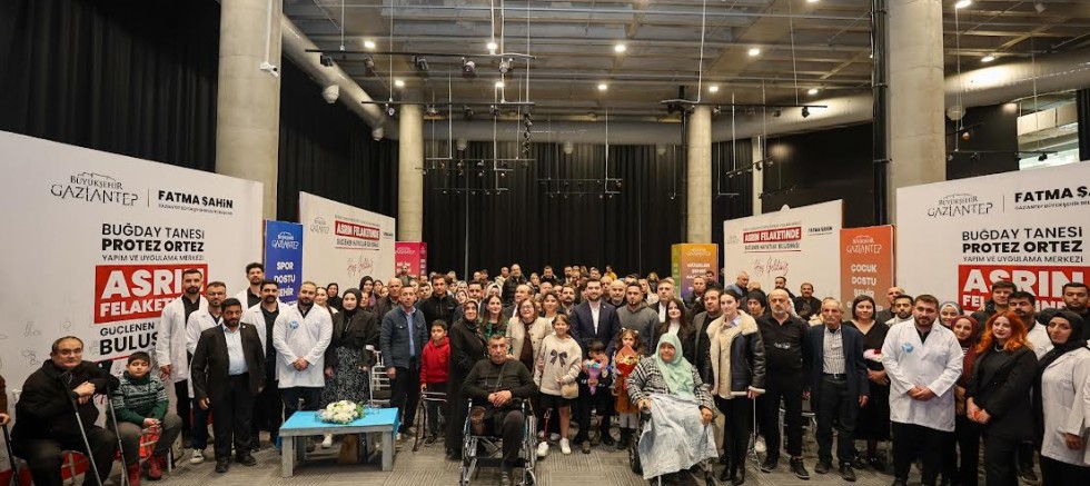 ASRIN FELAKETİNDE GÜÇLENEN HAYATLAR GAZİANTEP’TE BULUŞTU!