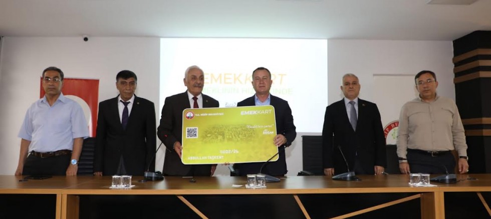 Başkan Doğan emeklileri unutmadı: 'Emek Kart' dönemi başladı