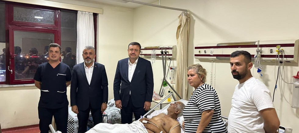 Başkan Fedaioğlu’ndan Hastane Ziyareti