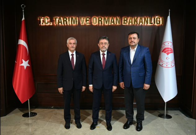 Başkan Tahmazoğlu’ndan Bakan Yumaklı’ya Ziyaret