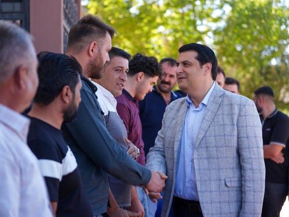 BAŞKAN YILMAZ, ALTINOVA VE ACAROBA MAHALLELERİNE ZİYARET