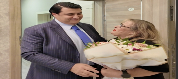 BAŞKAN YILMAZ’DAN 24 KASIM’DA DUYGU YÜKLÜ ZİYARETLER