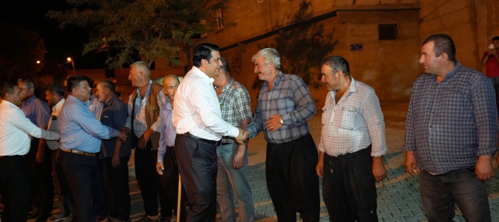 BAŞKAN YILMAZ’DAN ATABEK VE ÖVÜNDÜK MAHALLELERİNE ZİYARET