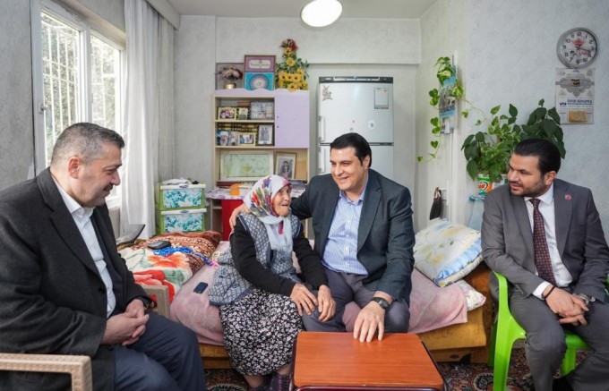 Başkan Yılmaz’dan engel tanımayan hizmet