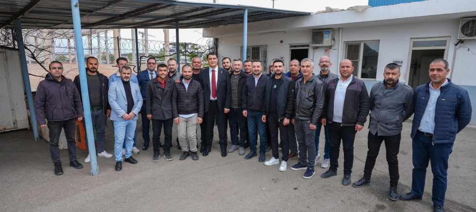 BAŞKAN YILMAZ’DAN KURUM İÇİ ZİYARETLER