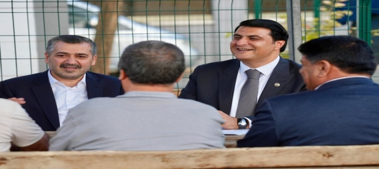 BAŞKAN YILMAZ’DAN MÜCAHİTLER MAHALLESİ’NE ZİYARET