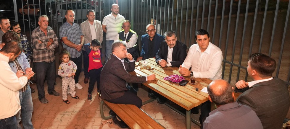 BAŞKAN YILMAZ’DAN SELİMİYE MAHALLESİ’NE GECE ZİYARETİ