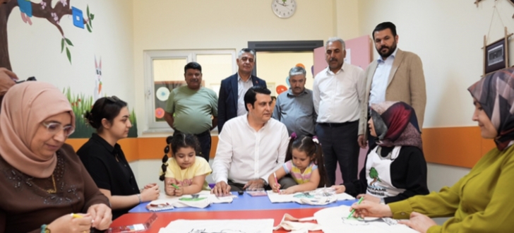 BAŞKAN YILMAZ’DAN SEYRANTEPE’YE ÇOCUK ETKİNLİK MERKEZİ