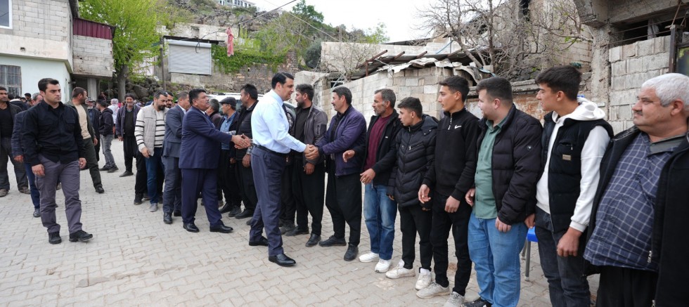 BAŞKAN YILMAZ VATANDAŞLARLA BİR ARAYA GELDİ