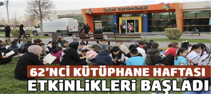 Büyükşehir’den Kütüphane Haftası’na Dolu Dolu Program