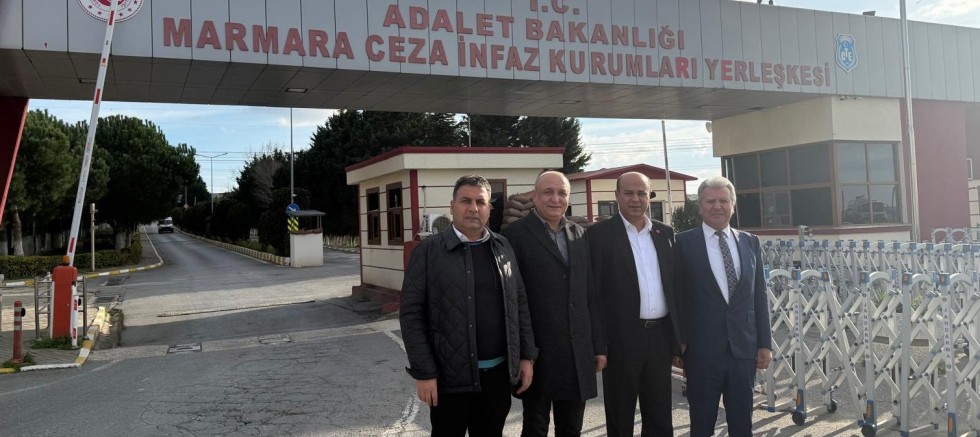 CHP İL BAŞKANI VAKKAS ACAR, SİLİVRİ’DE EKREM İMAMOĞLU’NU ZİYARET ETTİ