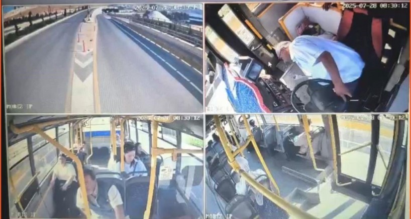 Direksiyon başında kalp krizi geçiren halk otobüsü şoförü hayatını kaybetti