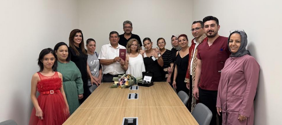 Eski Eşler Gaziantep Şehir Hastanesi’nde Yeniden Nikâh Masasında