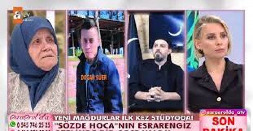 ESRA EROL, SÖZDE HOCA SKANDALINI ORTAYA ÇIKARDI