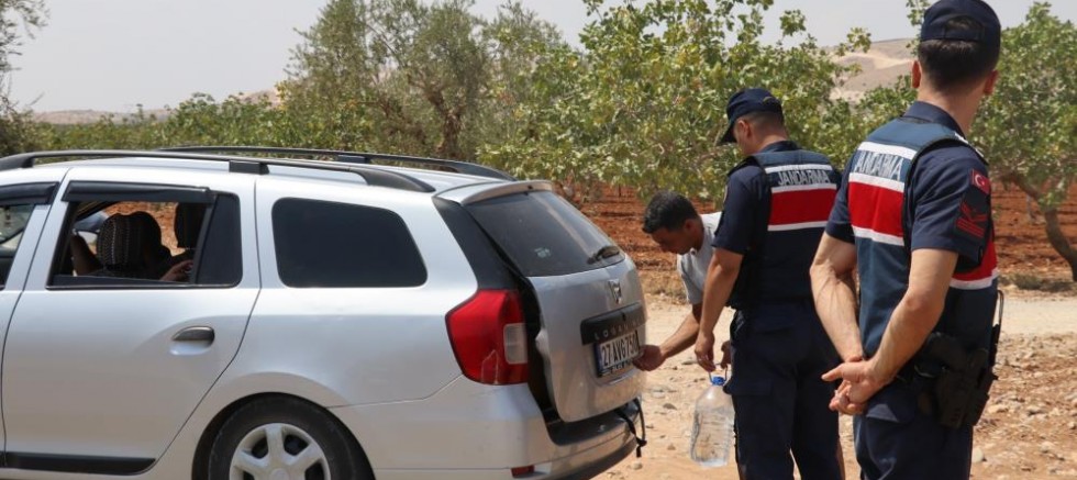 Fıstık hırsızlığına karşı jandarmadan sıkı denetim