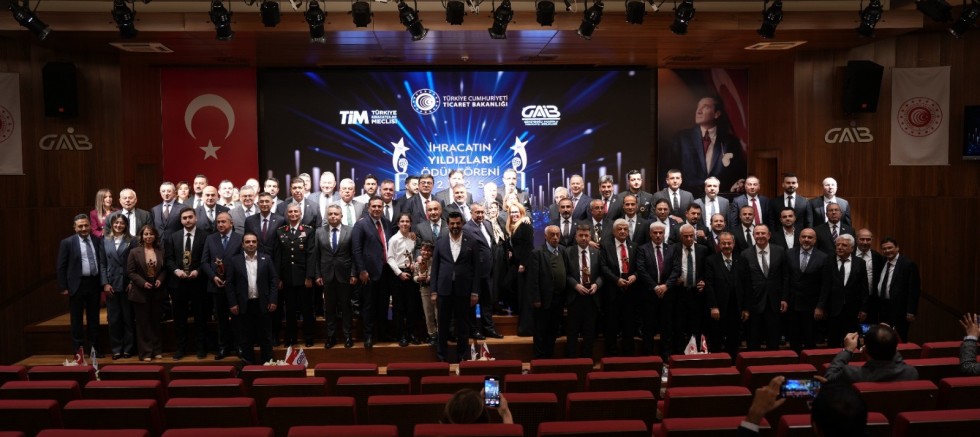GAİB Tarafından Düzenlenen Törenle İhracatın Yıldızları Ödüllerine Kavuştu