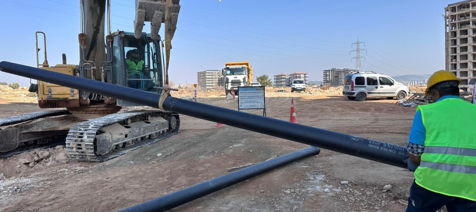  GASKİ, GAZİTEPE VE SARISALKIM’DA MODERN İÇMESUYU ŞEBEKESİNİ TAMAMLIYOR