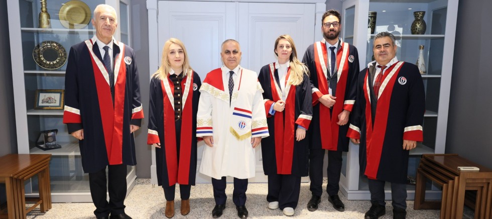 GAÜN’DE SOSYAL BİLİMLER MYO ÖĞRETİM ÜYELERİ İÇİN AKADEMİK UNVAN TÖRENİ