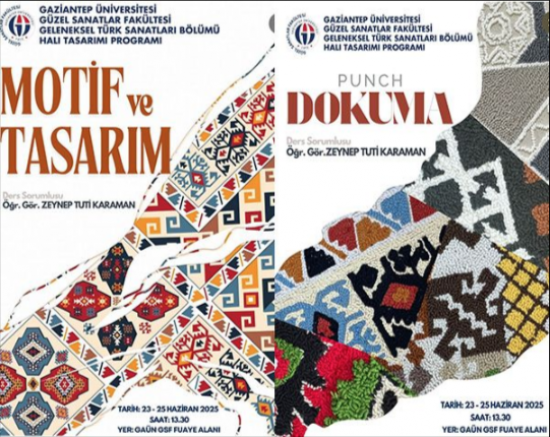 GAÜN GSF’de Motif ve Punch Dokuma Sergisi: Gelenekselden Moderne Bir Yolculuk