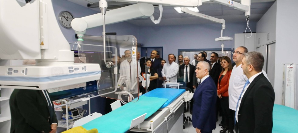 GAÜN HASTANESİ’NDE BİPLAN ANJİYOGRAFİ CİHAZI HİZMETE ALINDI