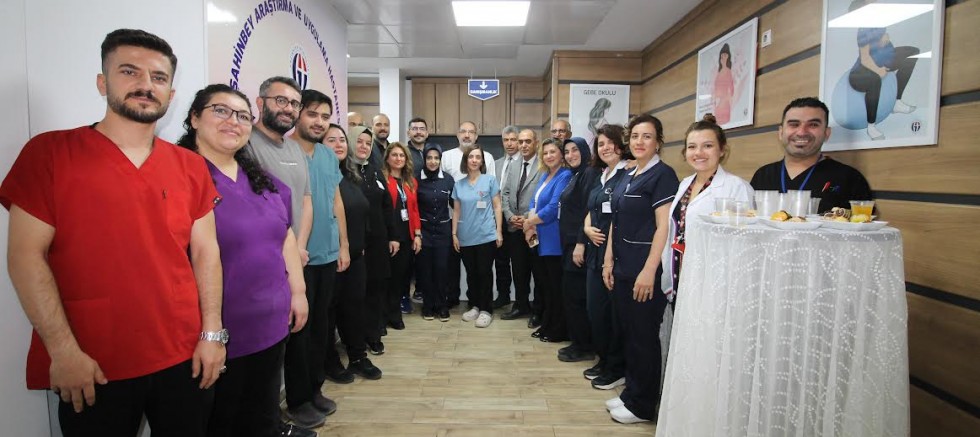 GAÜN Hastanesi’nde Gebe Okulu Açıldı