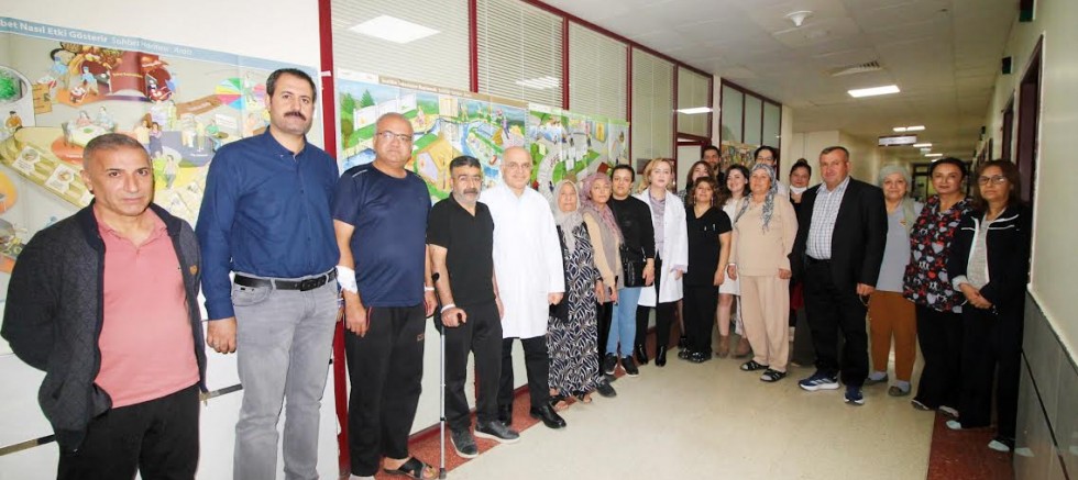 GAÜN Hastanesi’nden Diyabetle Sağlıklı Yaşam İçin Farkındalık Etkinliği