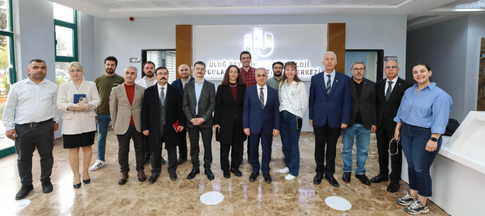 GAÜN Rektörü Doğan’dan Uluğ Bey Yüksek Teknoloji Merkezine Ziyaret