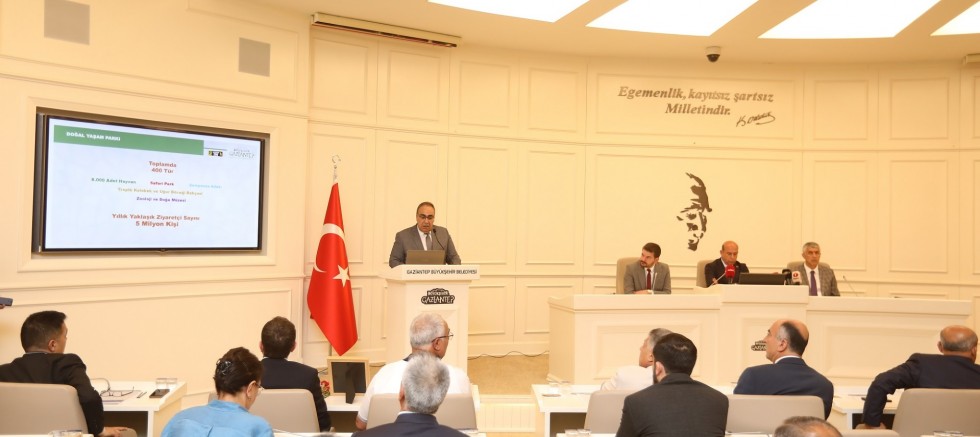 Gaziantep Büyükşehir Belediye Meclisi toplandı