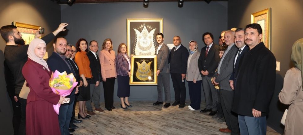 Gaziantep Büyükşehir’den "Kalemden Kalbe" Hüsn-i hat sergisi