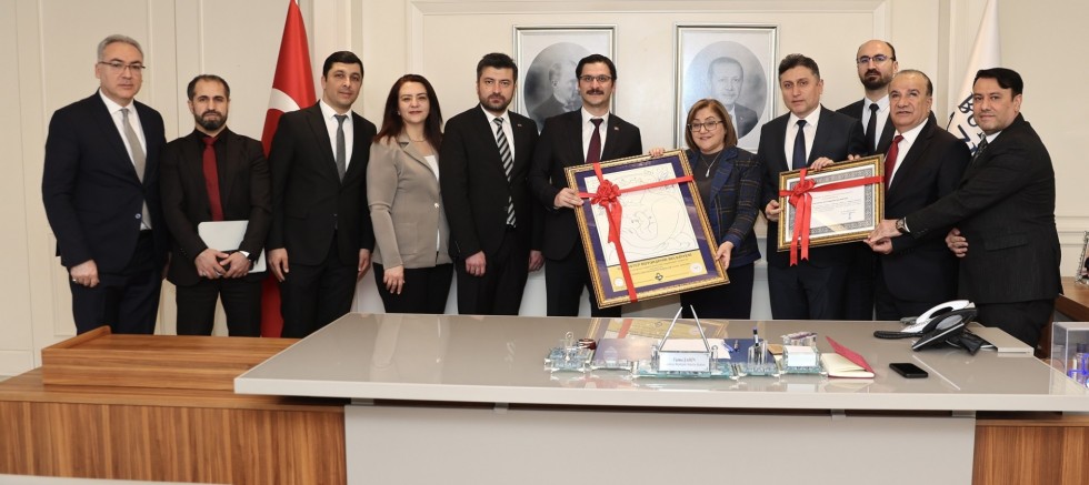 Gaziantep Büyükşehir’e iki önemli belge
