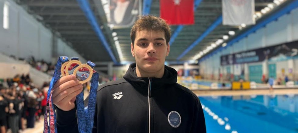 GAZİANTEP BÜYÜKŞEHİR’İN MİLLİ SPORCUSU KAAN EFE KAYA’DAN ÜÇ ALTIN MADALYA