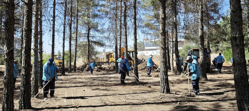GAZİANTEP BÜYÜKŞEHİR, ORMAN YANGINI RİSKİNE KARŞI TEDBİRLERİNİ ARTIRDI