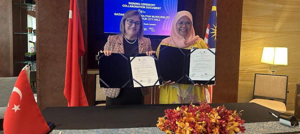  GAZİANTEP BÜYÜKŞEHİR VE KUALA LUMPUR BELEDİYESİ, İŞ BİRLİĞİNE İMZA ATTI