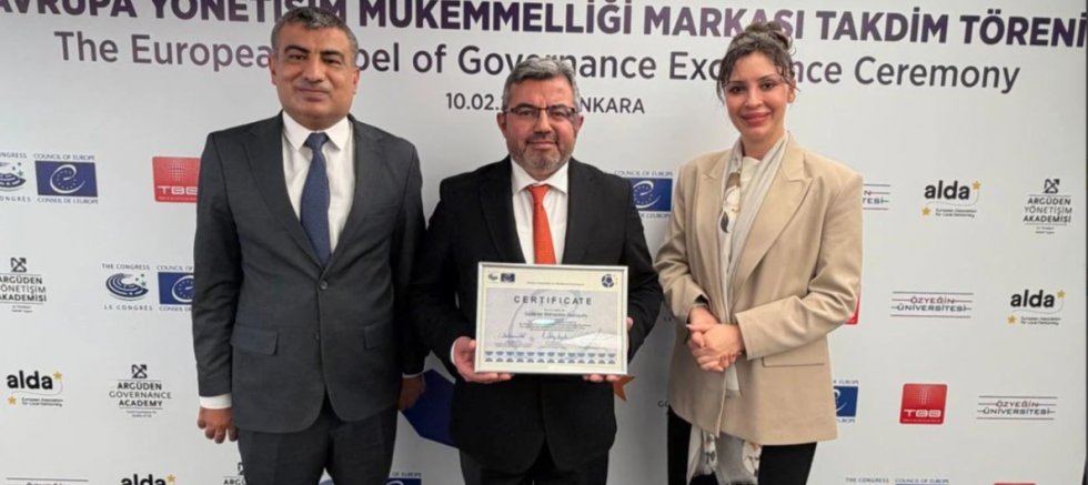 Gaziantep'e Avrupa’dan Bir Prestij Ödülü Daha