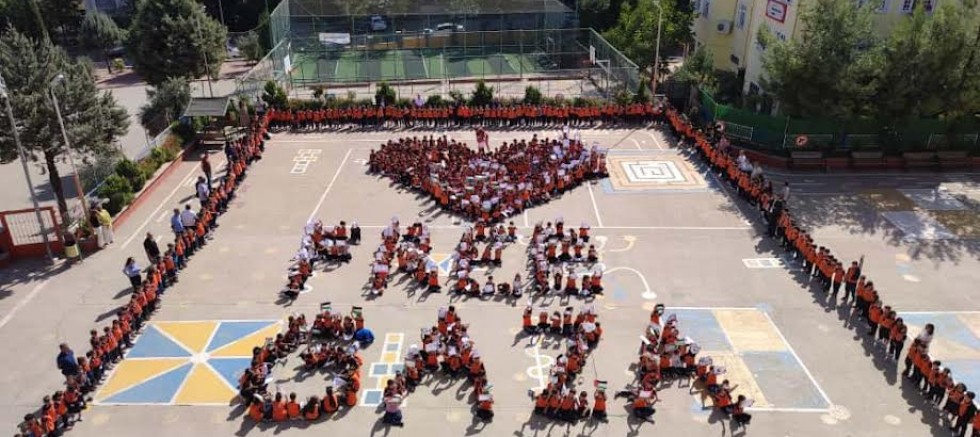 GAZİANTEP EĞİTİM AİLESİNDEN FİLİSTİN’E GÜÇLÜ DESTEK