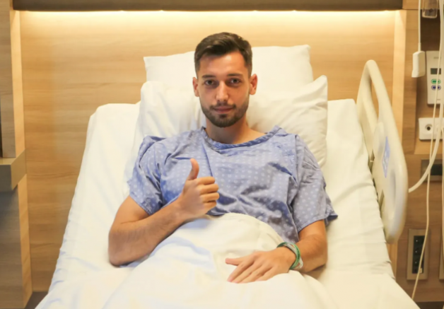 Gaziantep FK'nın genç yıldızı ameliyat oldu