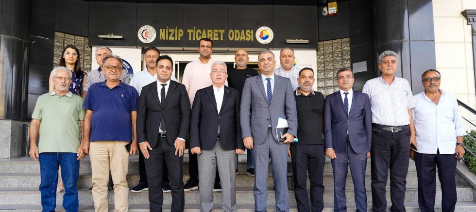 GAZİANTEP İL DEFTERDARI ÜMİT GÜNER VE GELİR İDARESİ GRUP  MÜDÜRÜ BARIŞ SÖNMEZ’DEN NTO’YA ZİYARET