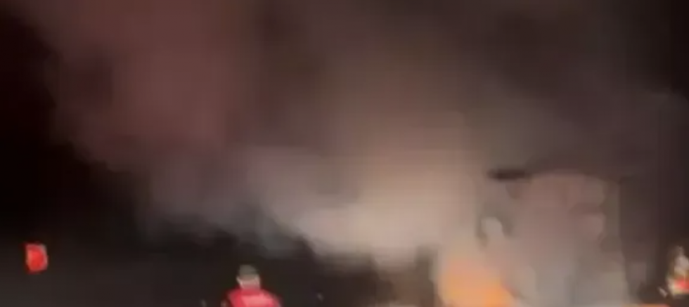 Gaziantep istikametinde tehlike: Alev alan Tanker korkuttu!