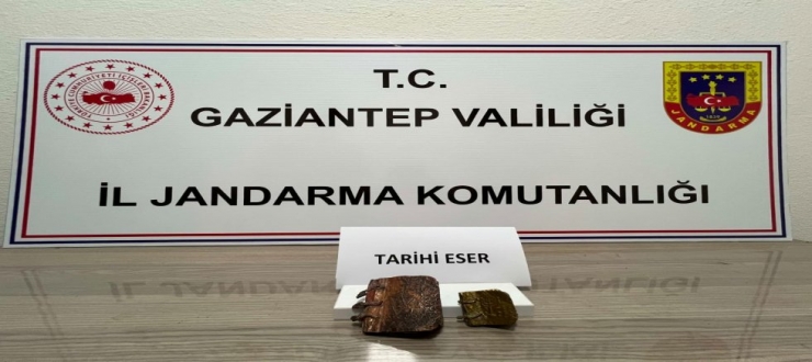 GAZİANTEP JANDARMA’DAN SAHTE TARİHİ ESER DOLANDIRICILARINA OPERASYON