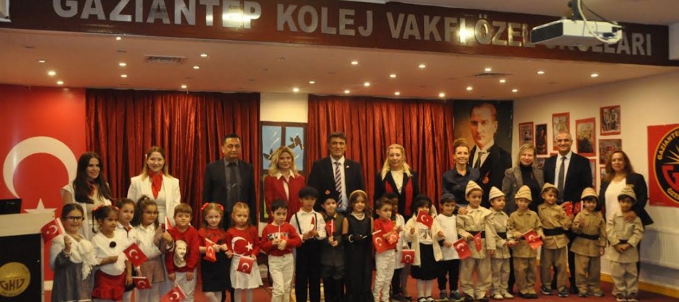 Gaziantep Kolej Vakfı’nda Cumhuriyet Bayramı Coşkusu