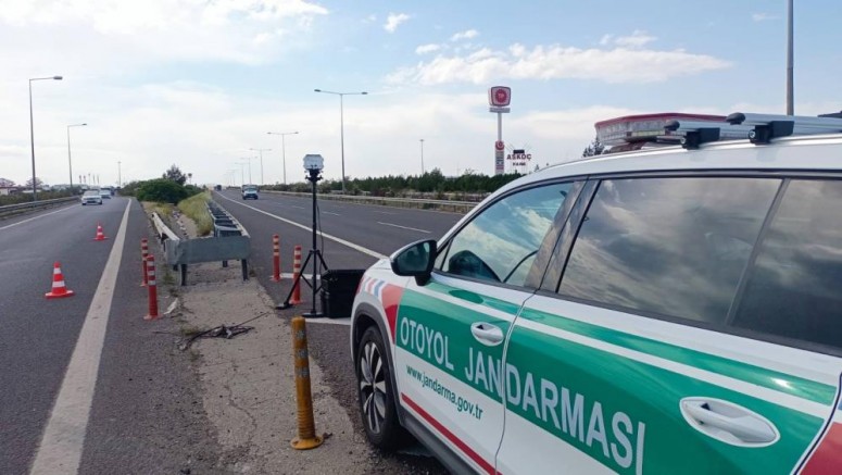 Gaziantep'te 172 araca 410 bin TL radar cezası
