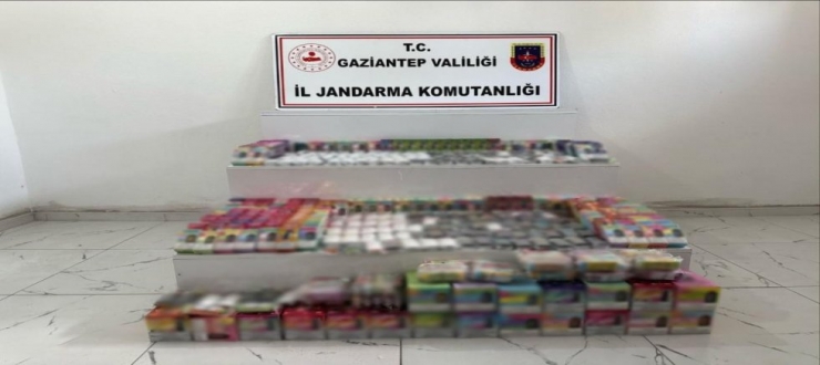 Gaziantep'te 2 milyon TL değerinde kaçak elektronik sigara ele geçirildi: 3 gözaltı