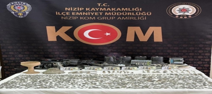 Gaziantep’te 3 bin 127 adet sikke ele geçirildi