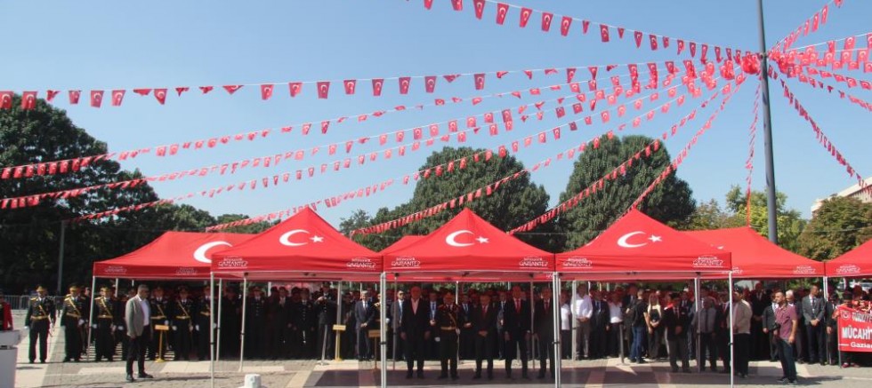 Gaziantep'te 30 Ağustos Zafer Bayramı coşkuyla kutlandı